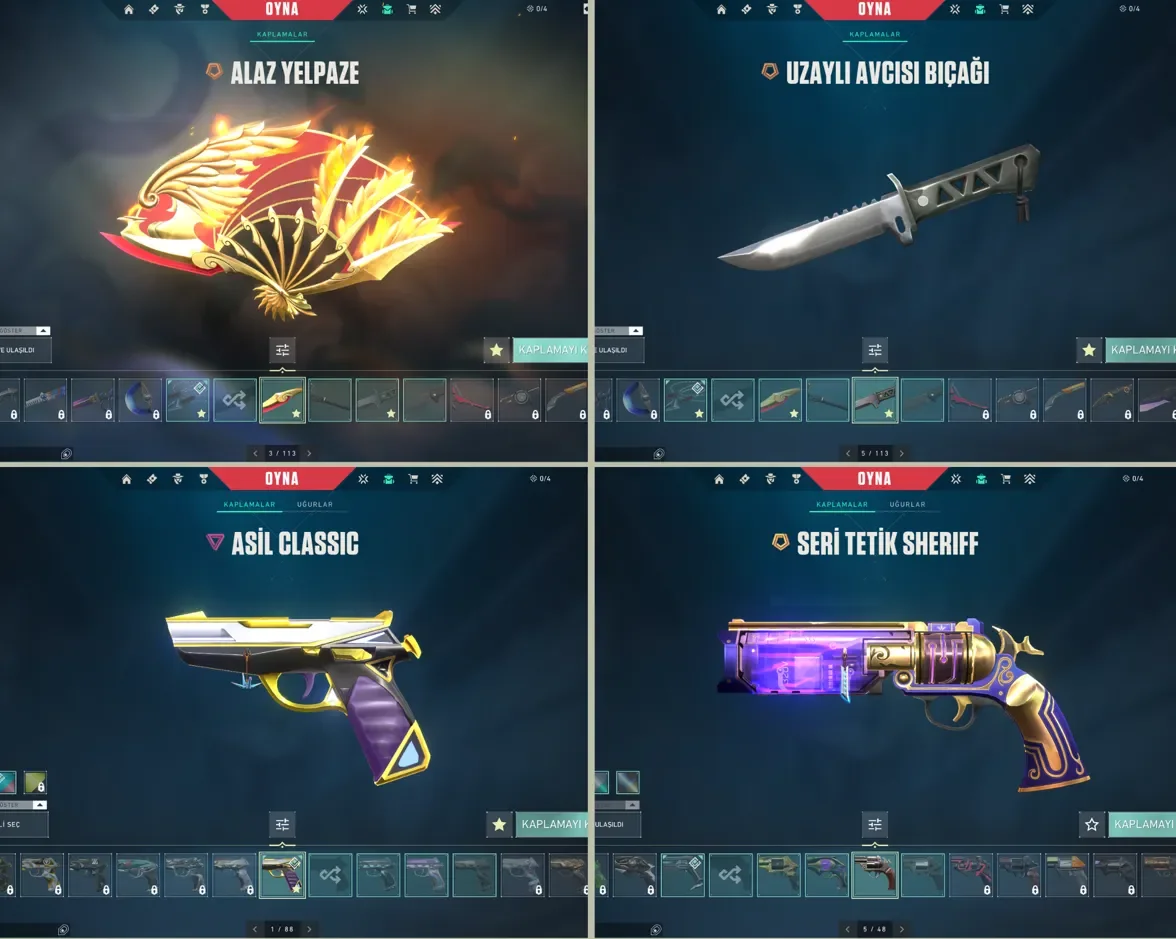 VALORANT DOLU SATIŞ - FİYATTA ANLAŞILIR