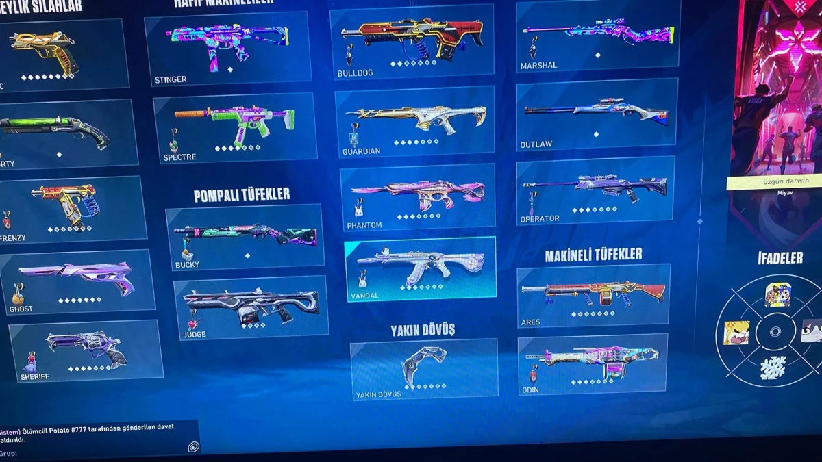 satılık valorant hesabııı