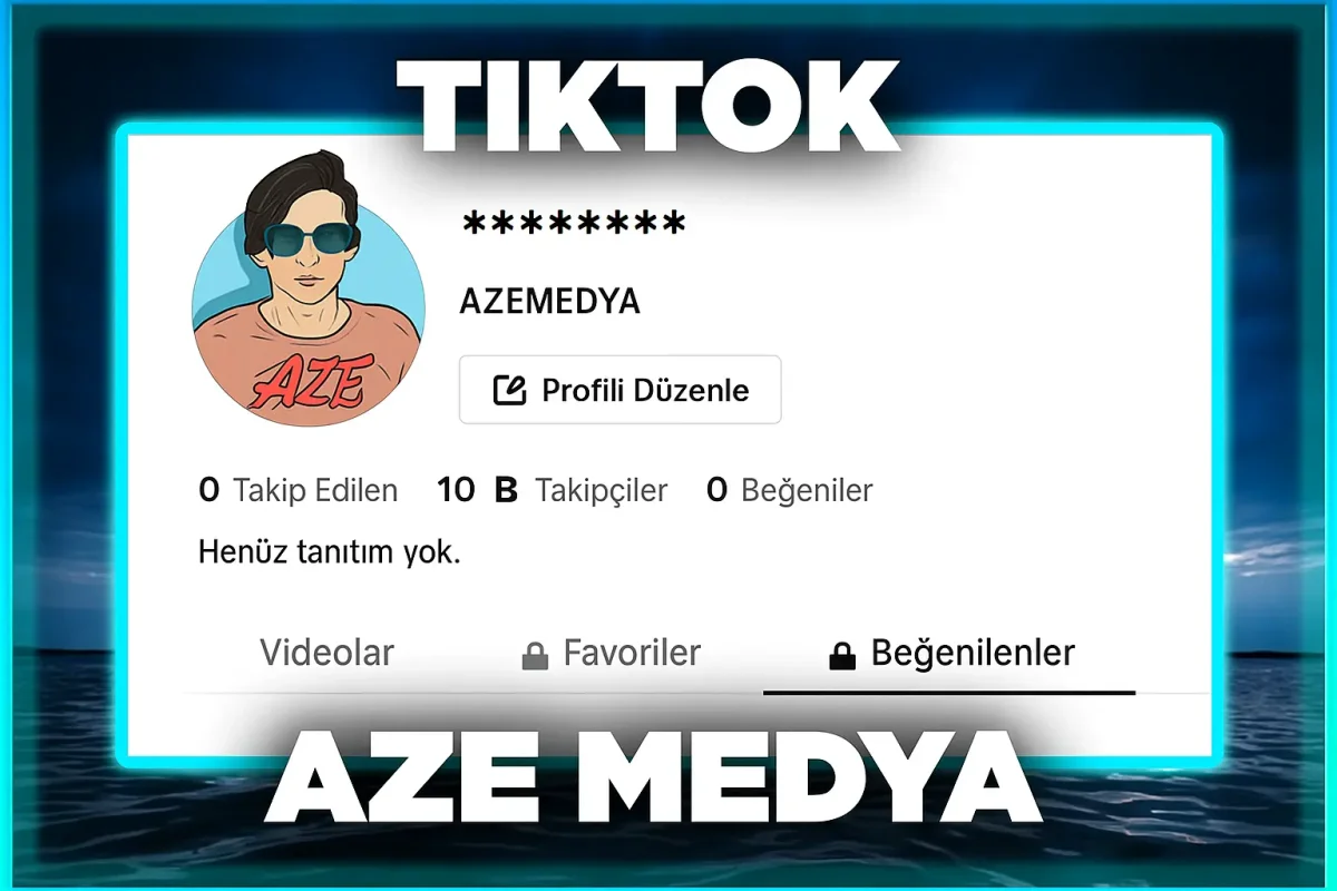 10 K TİKTOK - YÜKSEK KALİTE