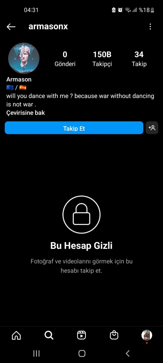 150K satılık instagram hesabı