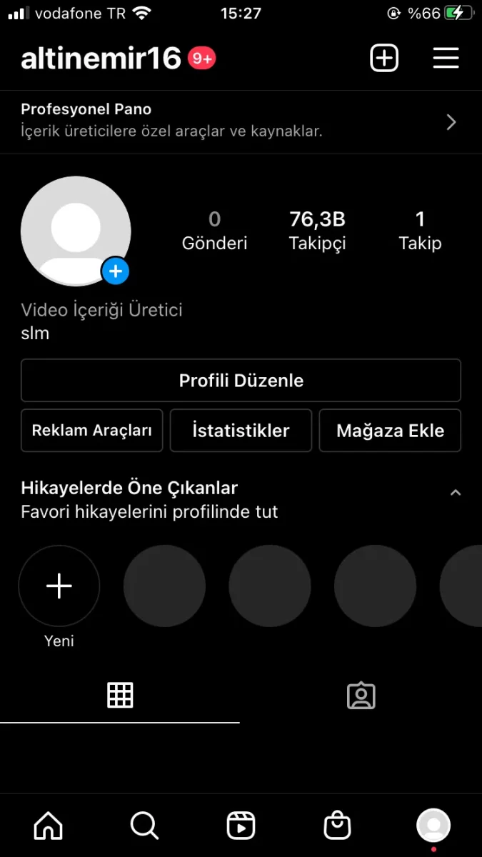 76300 takipçili İnstagram hesabı satılıktır