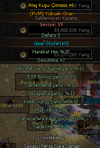 Ateş Kuşu Çizme +6 Yüksek PVM