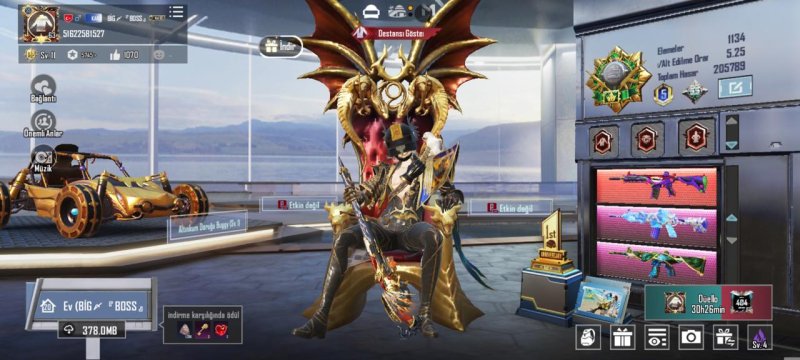 +7 maskara , 3 x suit firavun dahil .