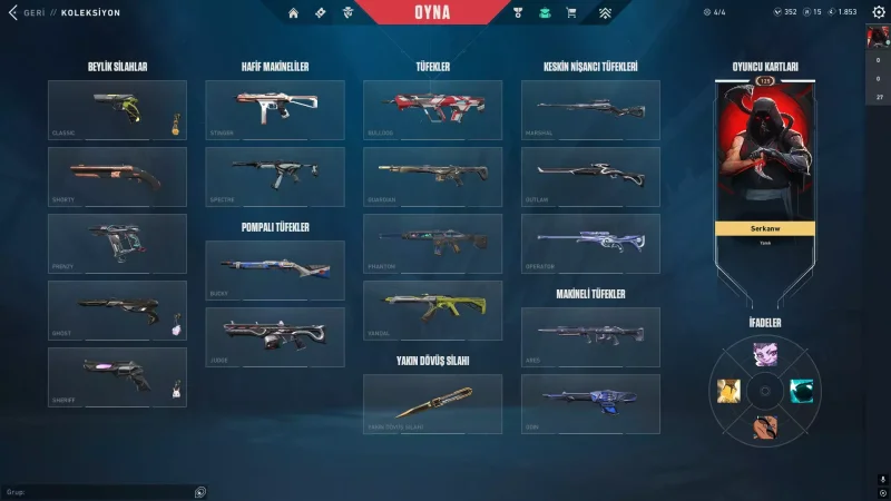 Yüce ll bol skin uygun fiyat (açıklamayı oku)